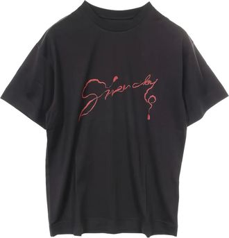 Givenchy 2020s back-print T-shirt - Black