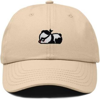 Dalix Pandit Panda Dad Cap in Khaki at Nordstrom