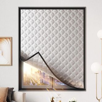 OEM Kits De Aislamiento Para Ventanas, Cortina De Protecci&oacute;n T&eacute;rmica Para Puertas Y Ventanas, Resistente Al Viento, Contra El Fr&iacute;o Y El Ruido, Para Sal&oacute;n 