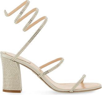 Rene Caovilla Sandal With Rhinestones