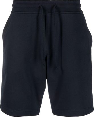 Orlebar Brown Frederick jersey track shorts - men - Cotton - L - Blue
