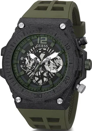 Guess Green Synthetic Sport Mens Watch