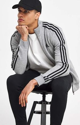 adidas 3 Stripes Fleece Tracksuit