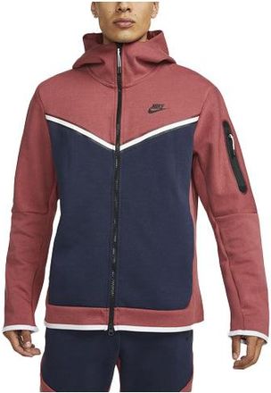 Nike Casual Sports Breathable Zipper Hooded Jacket Brown Red Brownred CU4489-661