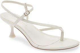 Marc Fisher Palina Strappy Sandal in White at Nordstrom Rack, Size 6.5