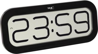 TFA Dostmann Tfa Dostmann Reloj De Pared Radio Controlado Noir 28 Mm X 321 Mm X 140 Mm