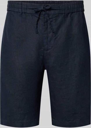 GANT Shorts aus Leinen mit Ges&auml;&szlig;taschen in Marine, Gr&ouml;&szlig;e XXXL