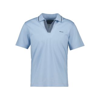 GANT Mens Gant Tipped Polo Shirt in Blue