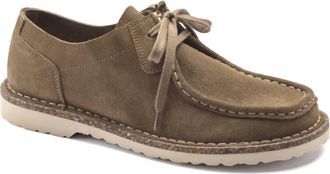 Birkenstock Mens Pasadena Shoe In Grey Taupe