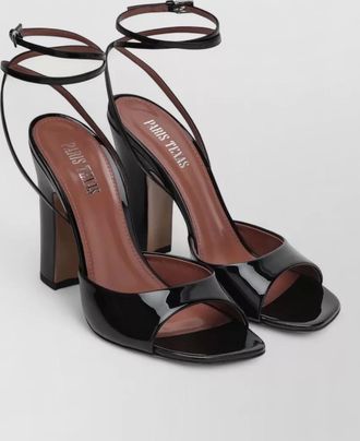 PARIS TEXAS patent leather sandals