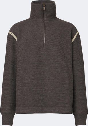 Maison Margiela Wool zip-up sweater