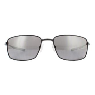 Oakley Wrap Heren gepolijste zwarte prizm zwarte zonnebril
