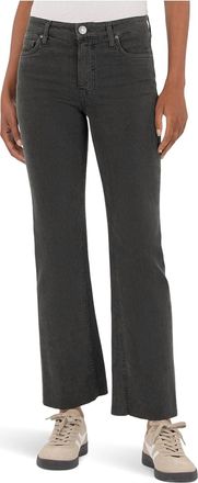 Kut from the Kloth Kelsey High Rise Jeans In Pewter Green