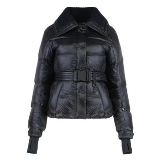 Moncler Down Jackets, female, Blue, S, Bataillouse Ski Jacket