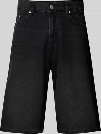 Review Baggy Fit Jeans Shorts im 5-Pocket-Design - Jorts in Black, Gr&ouml;&szlig;e XL