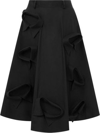 Moschino Midi Skirts - Dames - Midirokken - Zwart - S - Rokken