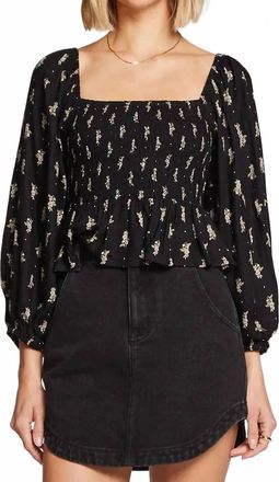 Saltwater Luxe Lelani Top In Black