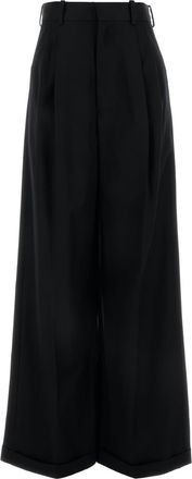 Loewe Cotton Blend Wide-leg Pant