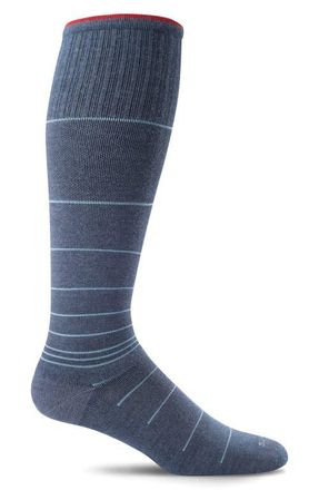 Sockwell Circulator Compression Socks in Denim at Nordstrom, Size Large