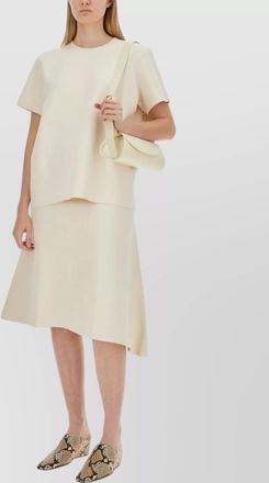 Jil Sander boxy fit t-shirt with round neck