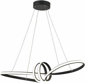 Reality Lampada A Sospensione Canbera Nera Led 40w 4000k Reality