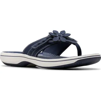 Clarks Breeze Opal Sandal in Navy at Nordstrom Rack, Size 10