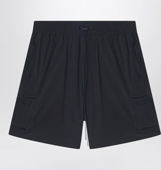 Represent Black nylon-blend shorts