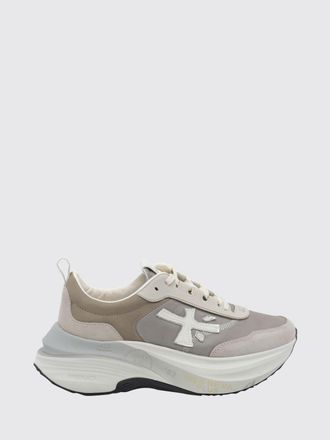 Premiata Hill Nylon and Suede Sneakers with Chunky Sole