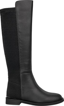 Alma En Pena Hoge laars textuur - Dames - Hoge Laarzen - Zwart - 40 EU - Schoenen