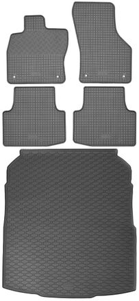 OEM Volkswagen Passat B8 Sed&aacute;n Desde Diciembre De 2014. Juego De Alfombrillas De Goma Para Coche Y Alfombrilla Para Maletero