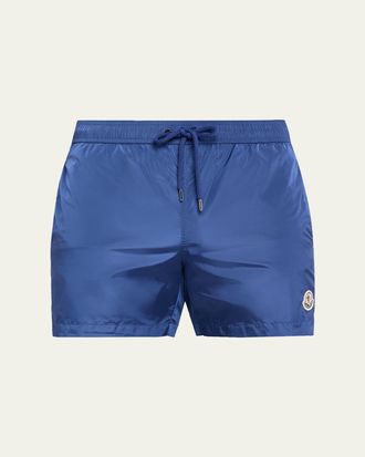 Moncler Mens Drawstring Swim Shorts