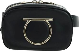 Ferragamo Pre-owned Belt Bags, female, Black, Size: ONE SIZE Pre-owned Waist Bag