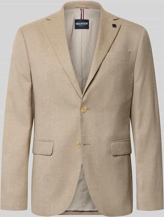 Daniel Hechter Regular Fit Sakko mit Viskose-Anteil in Beige, Gr&ouml;&szlig;e 25