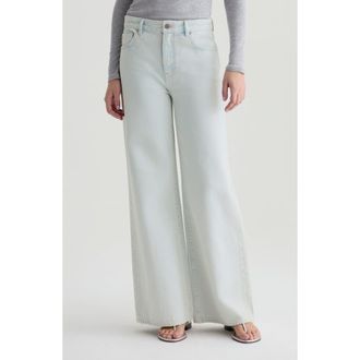 AG - Adriano Goldschmied Saige Wide Leg Jeans in Luminance at Nordstrom, Size 32