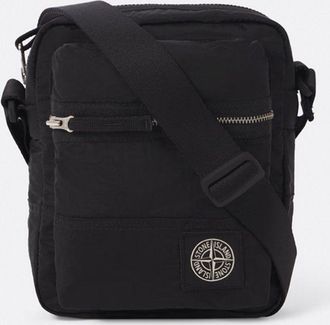 Stone Island S0251 CROSSBODY BAG Size: OS, colour: BLACK