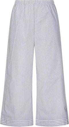 By Malene Birger Mirabello Broek - Dames - Wijde Broeken - Wit - M - Katoen - Broeken