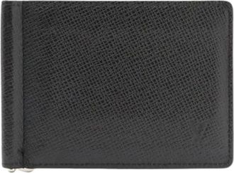 Louis Vuitton Pre-owned Bill portemonnee (bi-fold) - Dames - Vintage Accessoires - Zwart - ONE Size - Leer - Vintage