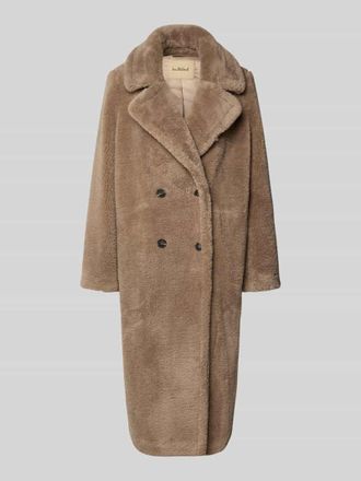 Smith & Soul Mantel aus Teddyfell in Taupe, Gr&ouml;&szlig;e XXL