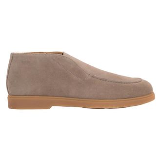 Estro & Luminara Instaplaarzen met hoge schacht - Dames - Schoenen - Beige - Maat: 36 EU Katoen