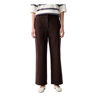 Marc O'Polo Donna, Pantaloni, Marrone, S, new