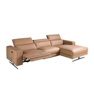 Angel Cerd&aacute; Sof&aacute; chaise longue relax derecha piel