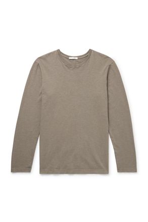 The Row Leon Slub Cotton-Jersey T-Shirt
