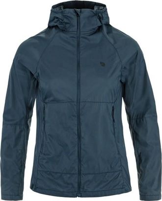 Fj&auml;llr&auml;ven Keb L&auml;tt Wind Jacket Windjacke f&uuml;r Damen | blau