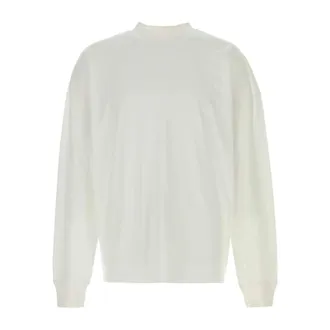 The Row unisex, Sweatshirts & Hoodies, Wit, Maat: M Katoen
