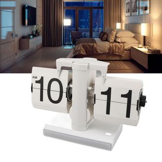 OEM Reloj De Mesa Digital Plegable De Estilo Retro: Reloj Autom&aacute;tico Con Contador E Iluminaci&oacute;n Ambiental Led, Caja De Acero Inoxidable 304, Dimensiones 1