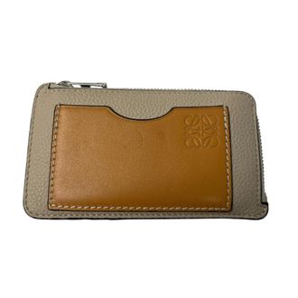 Loewe Beige Leather Coin Purse/Coin Case (Pre-Owned)