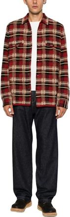 Guest In Residence Plaid Werkshirt - Heren - Casual Overhemden - Veelkleurig - M - Kasjmier - Overhemden