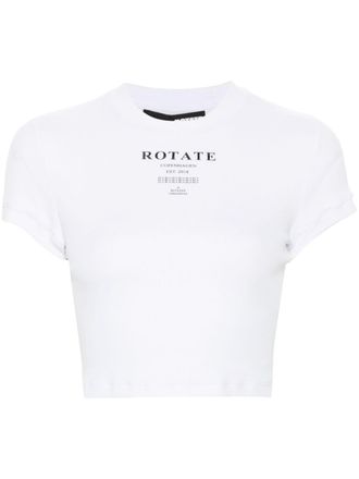 Rotate Cropped top - Wit