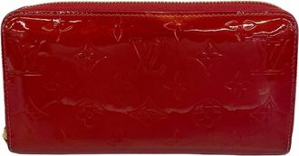 Louis Vuitton Rouge Grenadine Long Wallet (Bi-Fold) (Pre-Owned)
