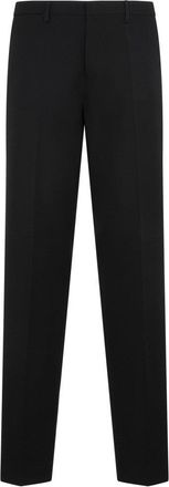 Lanvin Black Wool Old Cigarette Pants